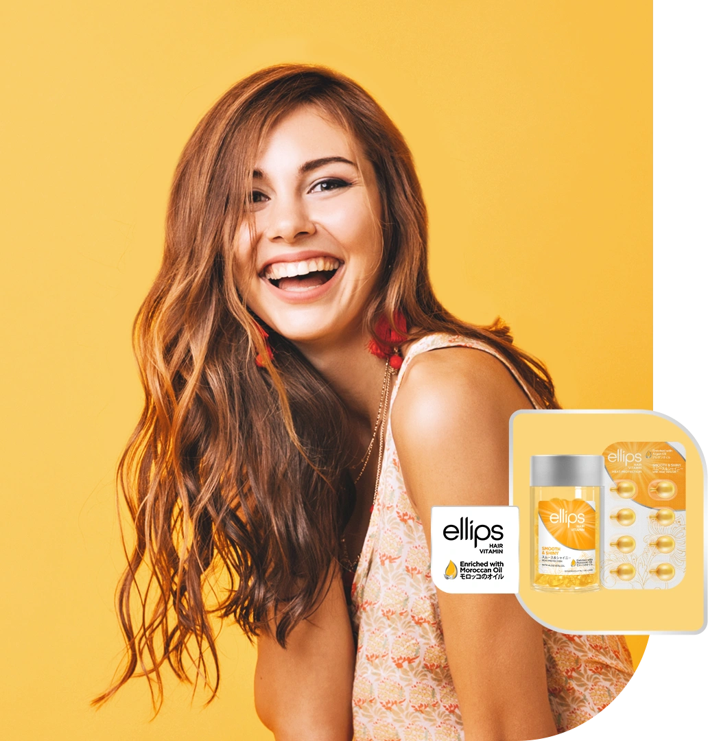 Ellips Hair Vitamin Smooth & Shiny Hair Oil [8 pcs] 